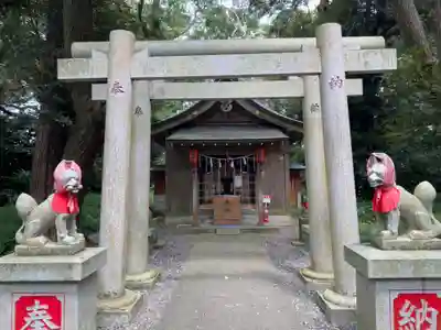息栖神社の鳥居