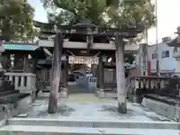 蟻通神社の鳥居