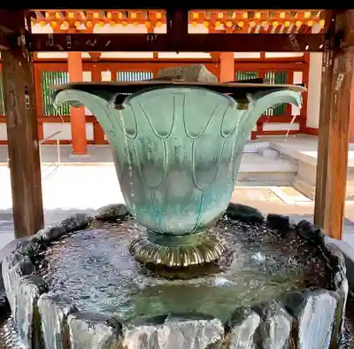 薬師寺の手水舎