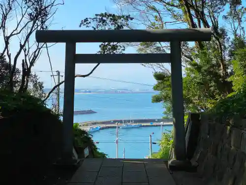 酒列磯前神社の鳥居