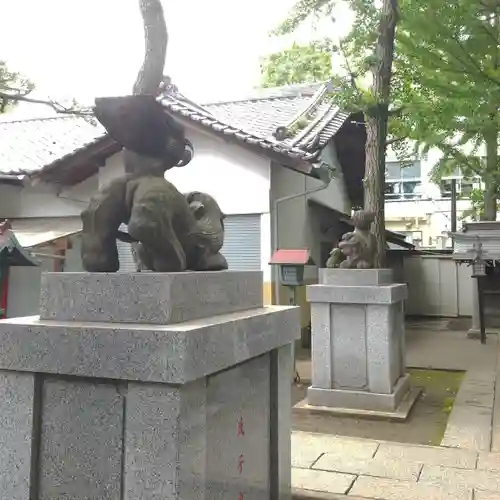 氷川神社の狛犬