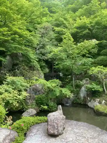 百済寺の庭園