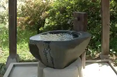 五大尊堂(長徳寺)の手水舎