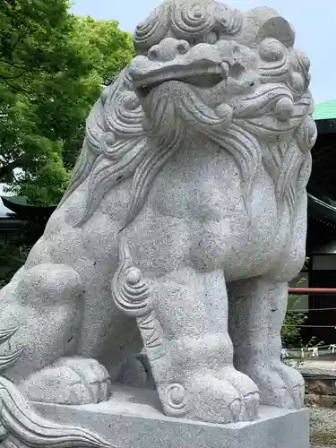 丸子神社　浅間神社の狛犬