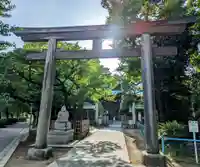 荏原神社の鳥居