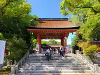 津島神社の山門・神門