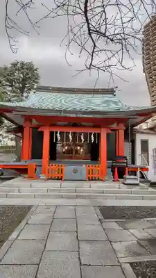 麻布氷川神社の本殿・本堂