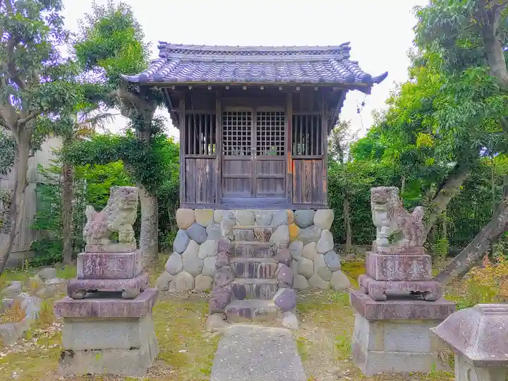 山王社(観音堂屋敷)の本殿・本堂