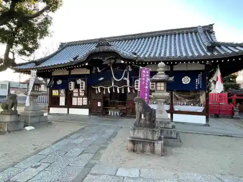 瓜破天神社の本殿・本堂