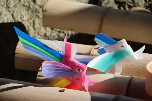 阿久津「田村神社」（郡山市阿久津町）旧社名：伊豆箱根三嶋三社の手水舎