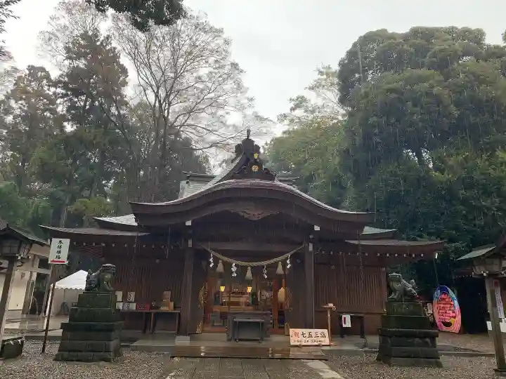 岩槻久伊豆神社の本殿・本堂