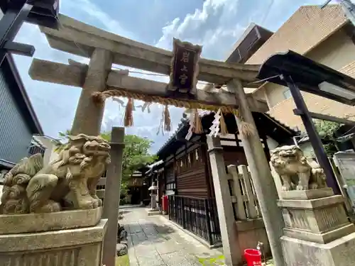 中山神社の鳥居