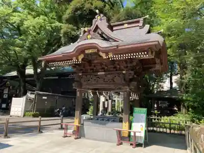 大國魂神社の手水舎
