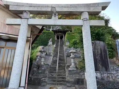 飯繩神社の鳥居