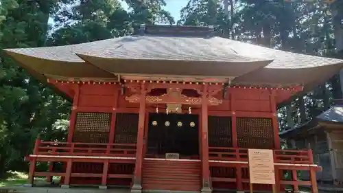 羽黒山東照社の本殿