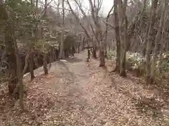 太白山生出森八幡神社（岳宮）の周辺