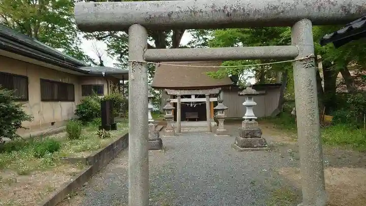 赤木神社の鳥居