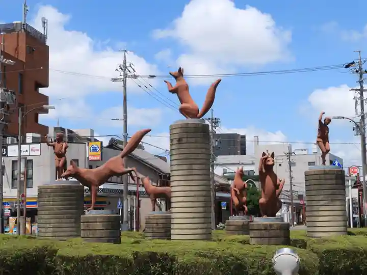 豊川閣 妙厳寺の周辺