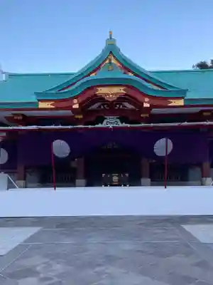 日枝神社の本殿・本堂