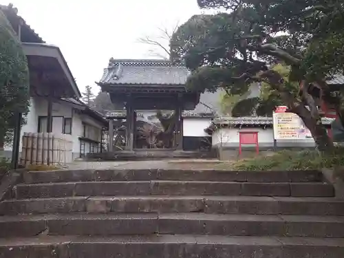 柳沢寺の山門