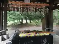 帯廣神社の手水舎