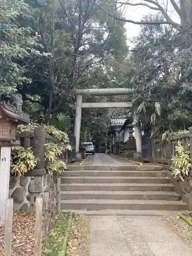 ときわ台天祖神社の鳥居