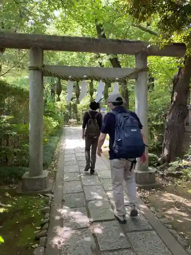 松陰神社の鳥居