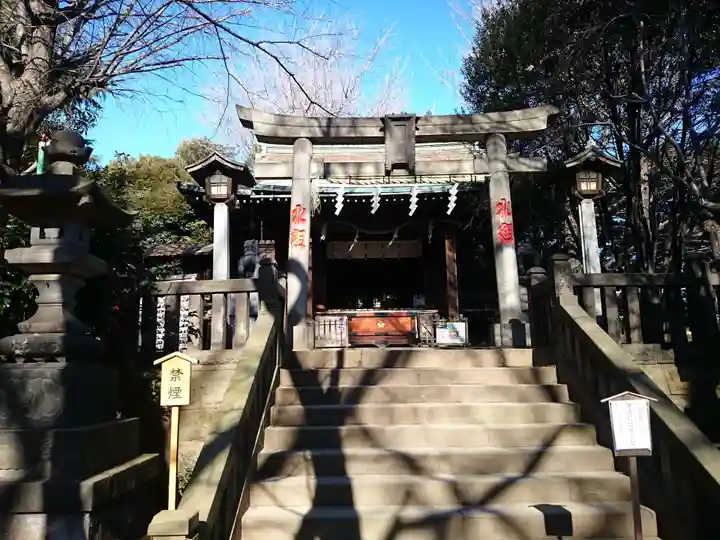 諏方神社の鳥居