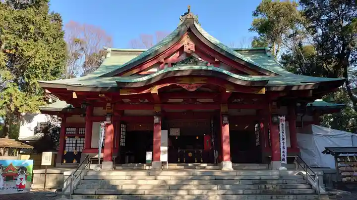 世田谷八幡宮の本殿・本堂
