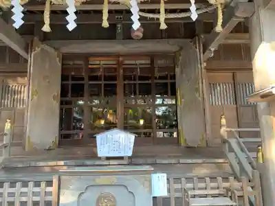 前鳥神社の本殿・本堂