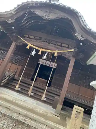 赤嵜神社の本殿・本堂