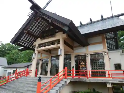 余市神社の本殿