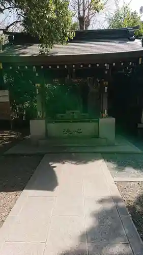 王子神社の手水舎
