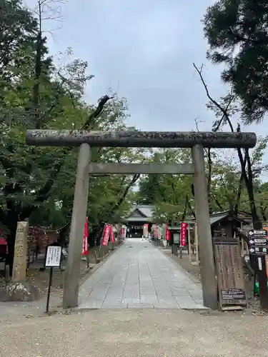 上田招魂社の鳥居