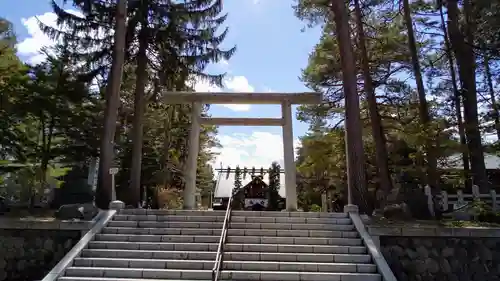 上川神社の鳥居