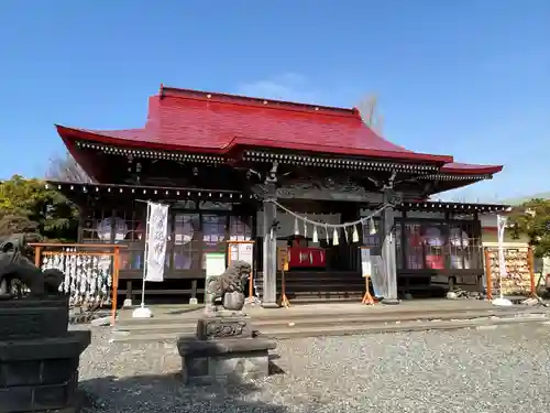 伊達神社の本殿