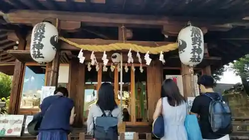 川越熊野神社の本殿・本堂