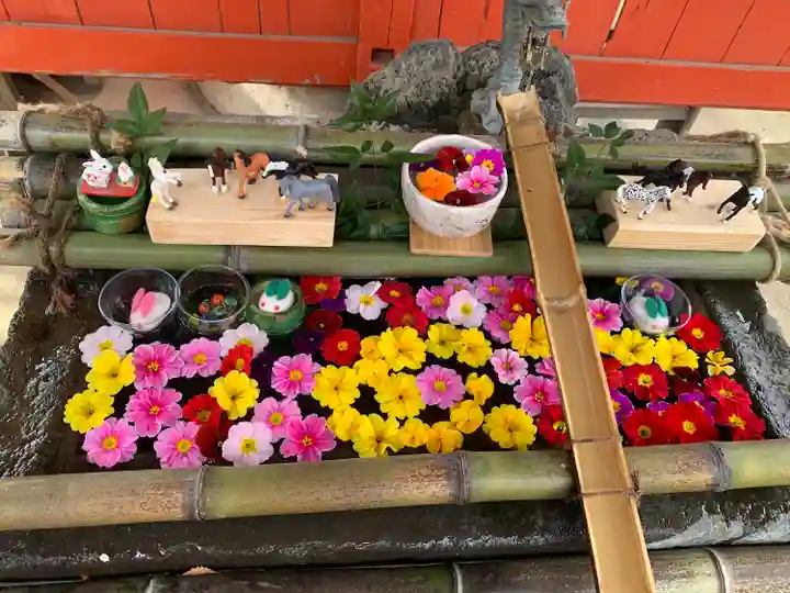 白岡八幡神社の手水舎