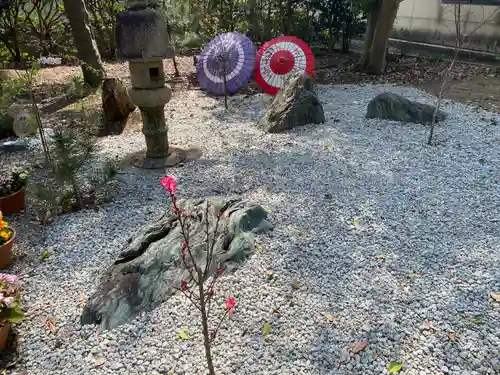 彌都加伎神社の庭園