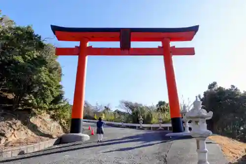 福徳稲荷神社の鳥居