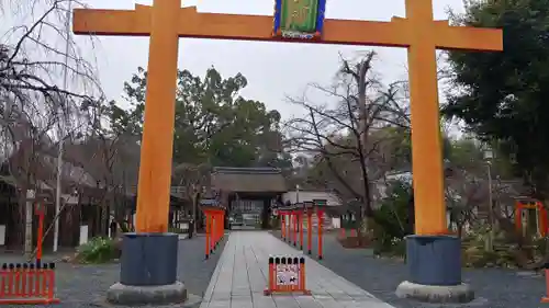 平野神社の鳥居