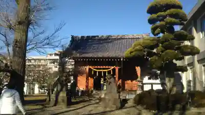 滝台八幡神社の本殿・本堂