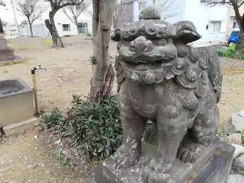 松永神社の狛犬