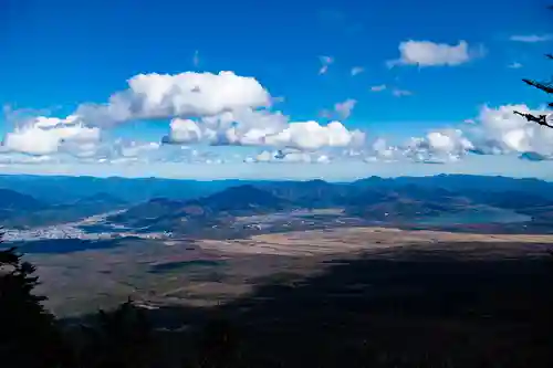 冨士山小御嶽神社の景色