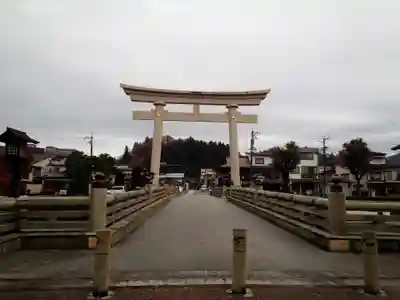 櫻山八幡宮の鳥居