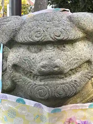 菊田神社の狛犬