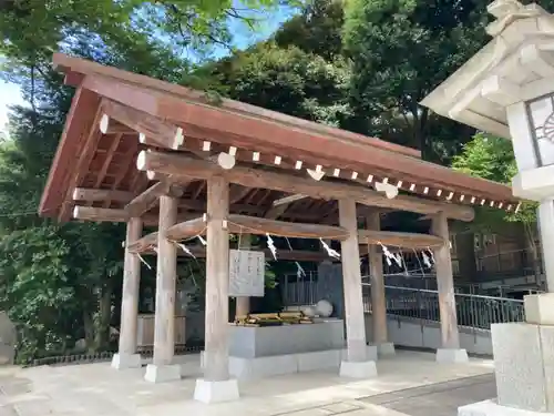 東郷神社の手水舎