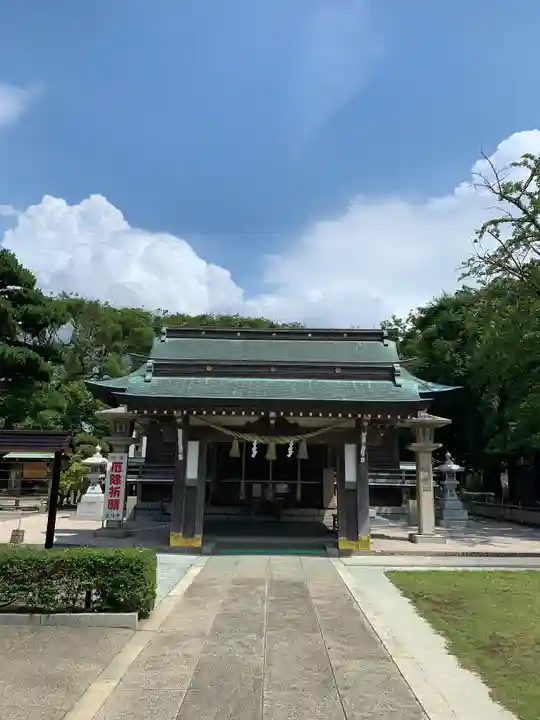 岡湊神社の本殿・本堂