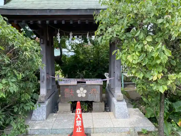 岡村天満宮の手水舎