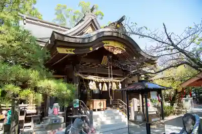 田村神社の本殿・本堂